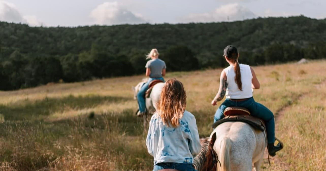 Ranch Ride Adventure on Horseback in Canyon Lake, TX