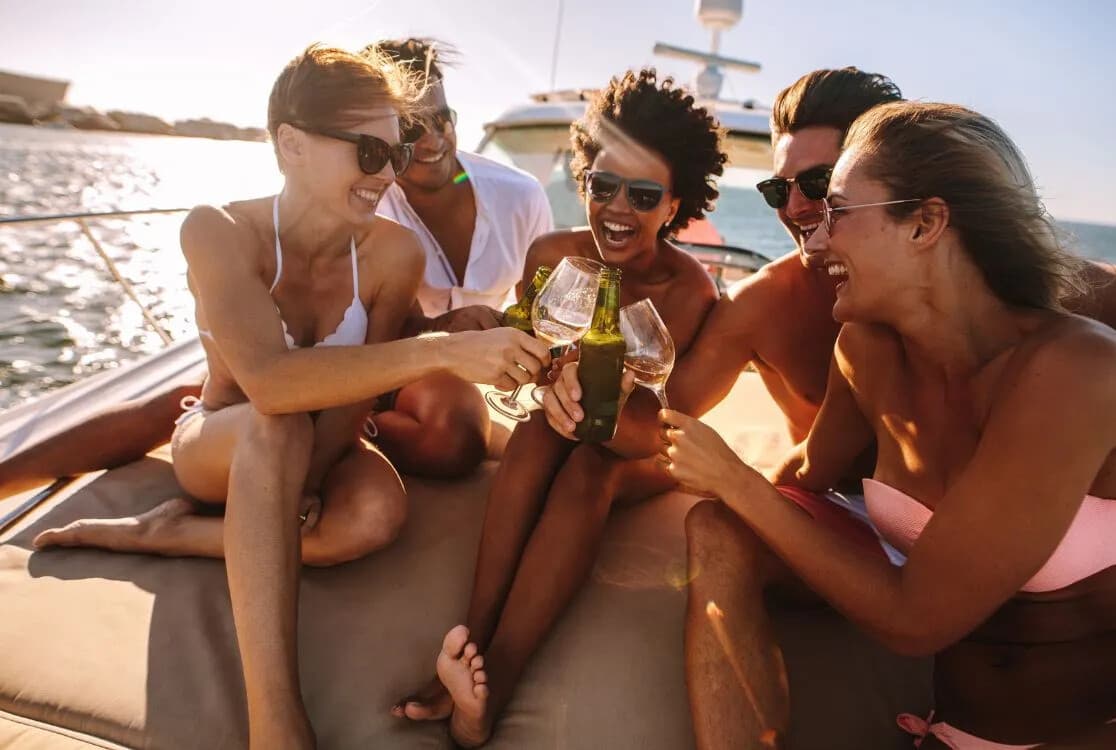 Pop the Champagne: Private Luxury Yacht Charter on the Miami River photo 2