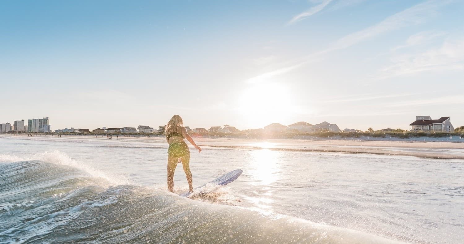 Private Surf Lessons in North Myrtle Beach, SC