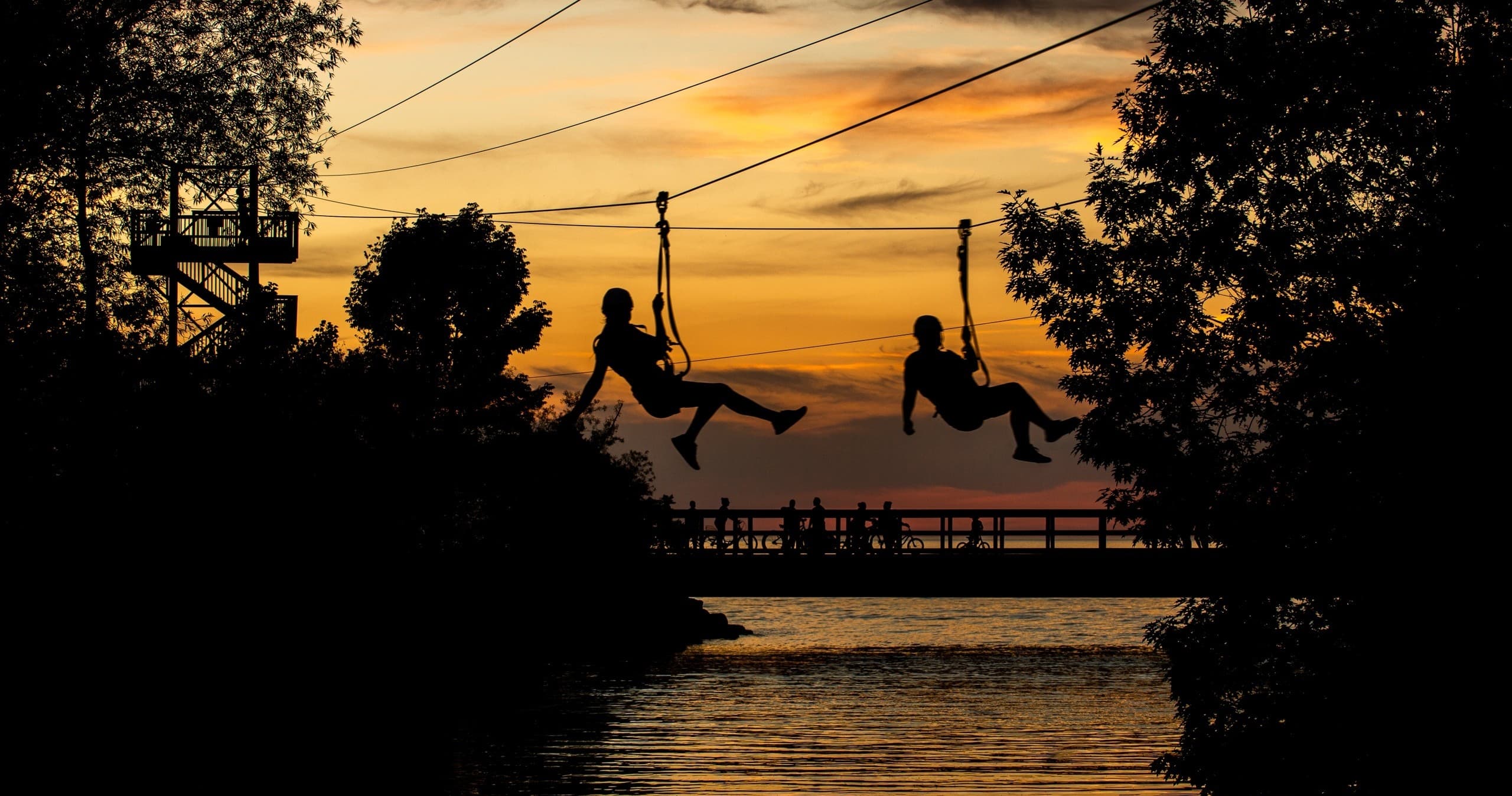 Water Activities with Lake Erie Canopy Tours