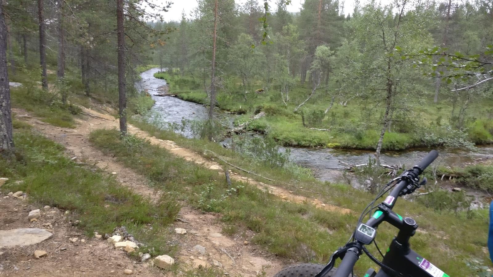 Electric Fat Bike Safari with Northern Lights Village Saariselkä