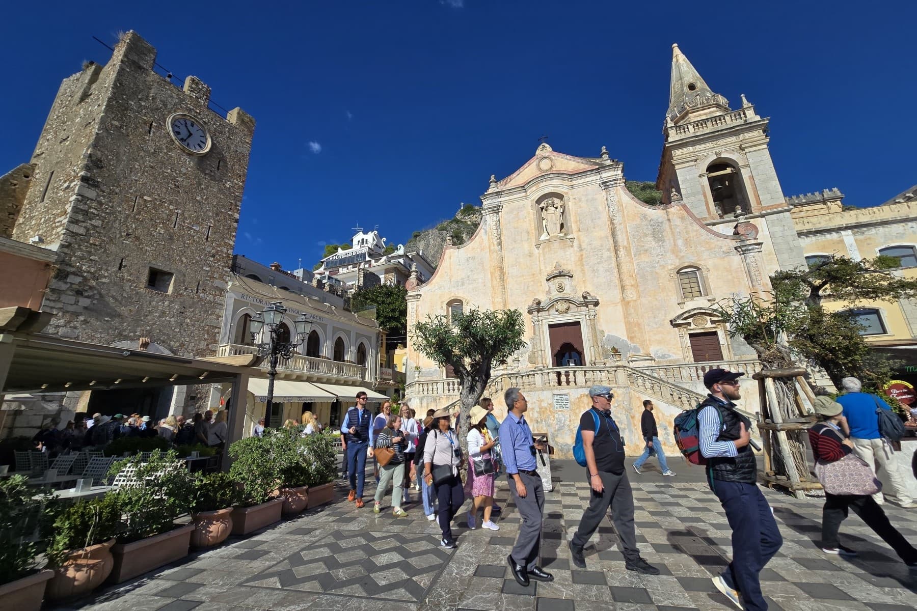 Taormina & Castelmola: Six‑Hour Day Tour from Messina with Mount Etna Views