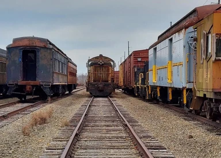 Exclusive Yard Tours at Age of Steam Roundhouse, Ohio