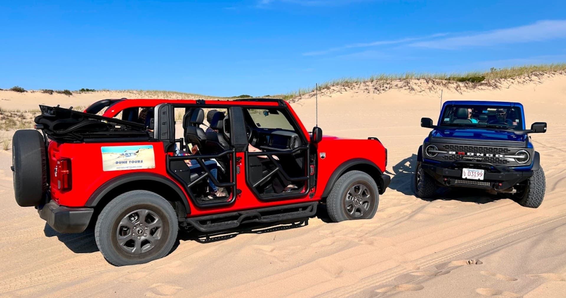 Art's Dune Tours fleet