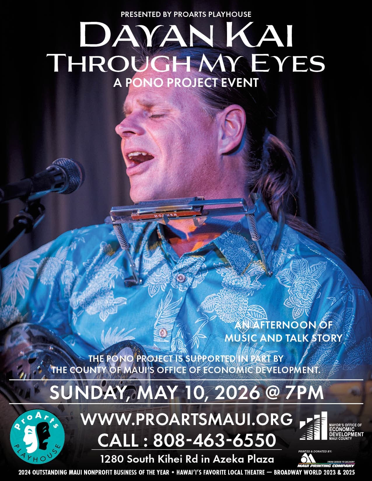 Dayan Kai — Through My Eyes: Pono Project Live in Kihei