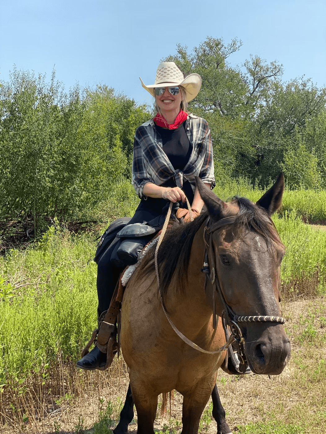 Full-Day Horse Ride Through Brenham's Bluebonnet Country photo 2