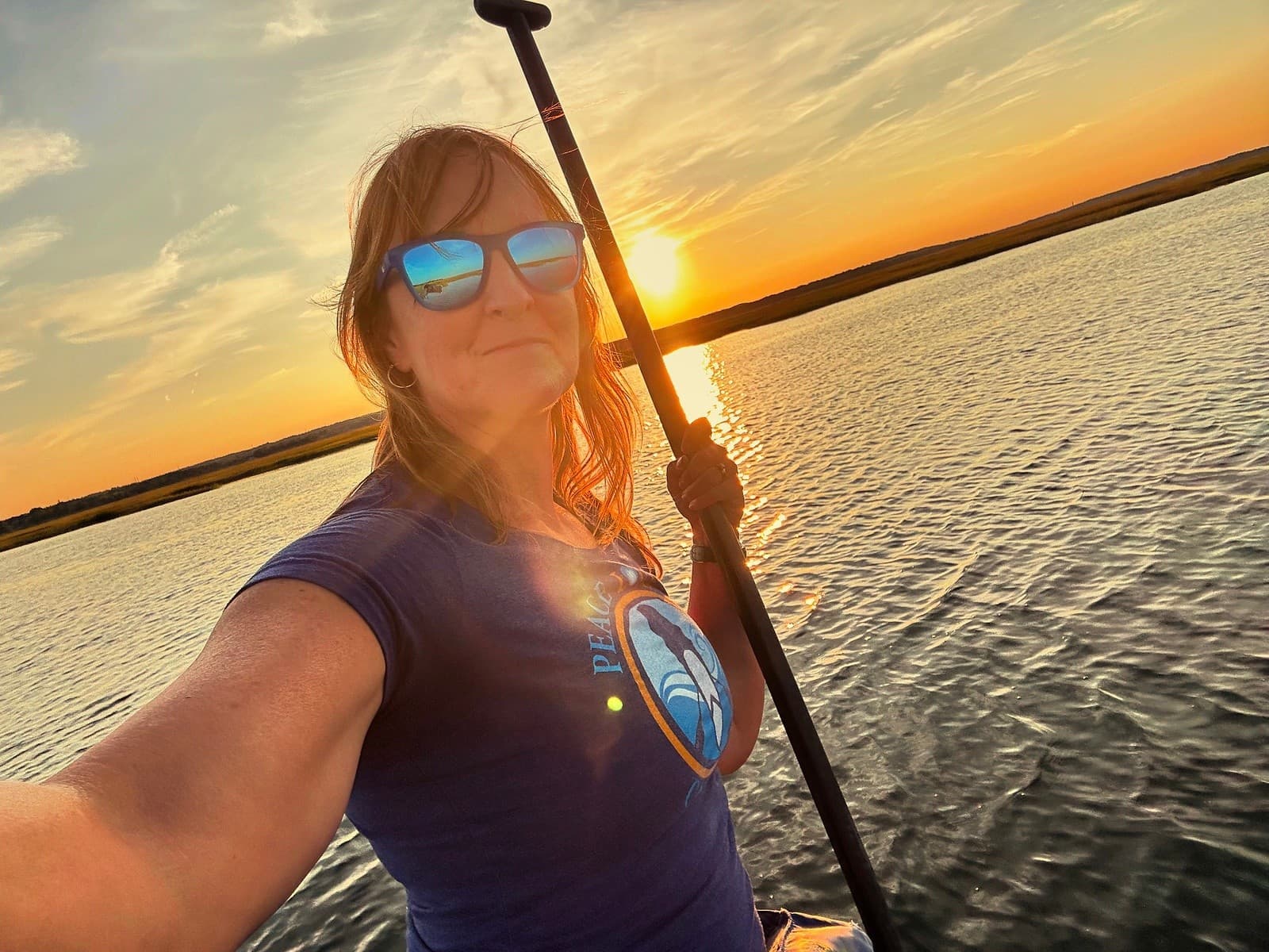 Sunset SUP on Cape Cod: Evening Paddle, Swim & Beach Walk in Mashpee