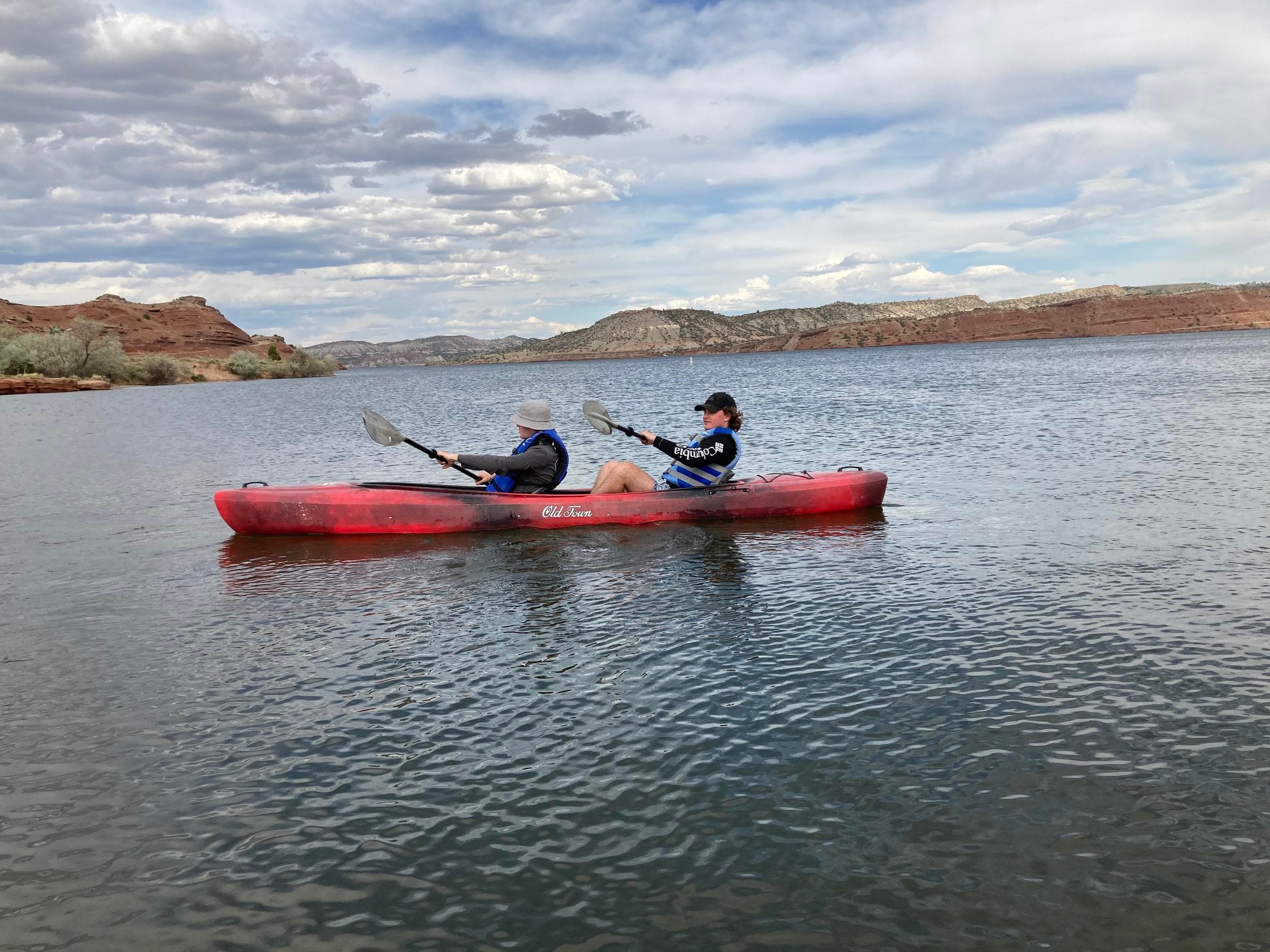Double Kayak Rental at Alcova Resort – Wyoming’s Waterway Adventure