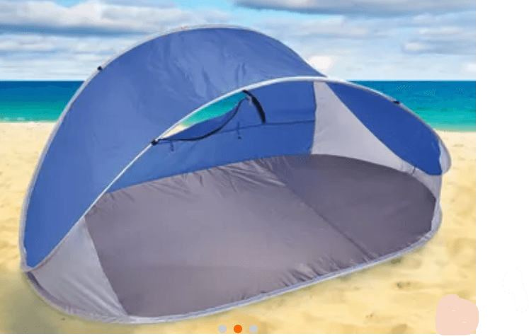 Pop Up Beach Tent Rentals with Akamai Mobility in Maui