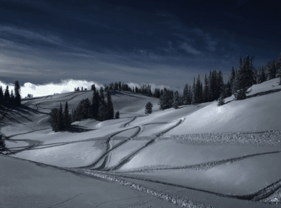 McCoy Creek Guided Snowmobile Tour: Caribou Mountain & Palisades Reservoir photo 1