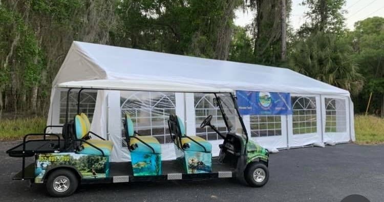 Rainbow River Parking & Shuttling with Blue Run Cart Master & River Rat Rentals LLC