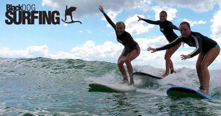 Surf the Waves with Black Dog Surfing’s Ultimate Package in Byron Bay