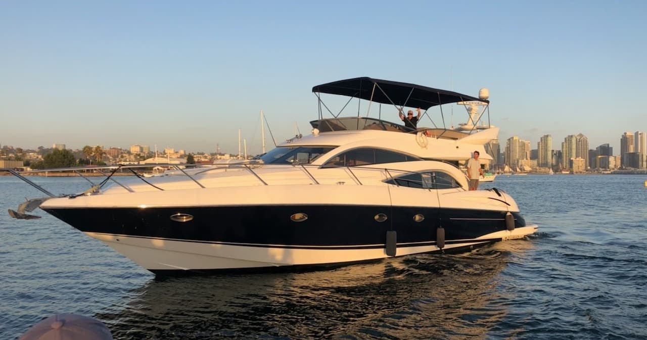 Sunseeker 57 Yacht Charter in San Diego Bay