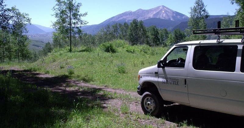 Scenic Shuttle from Aspen to Crested Butte with Dolly’s Mountain Shuttle