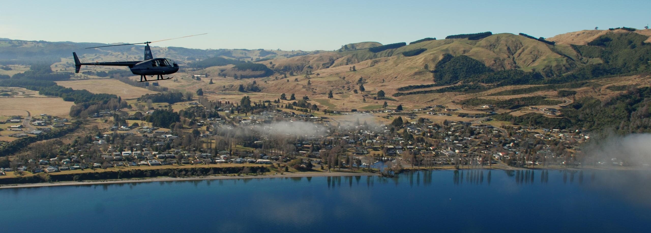 Experience Taupo's Natural Wonders on a Stunning 30-Minute Helicopter Tour