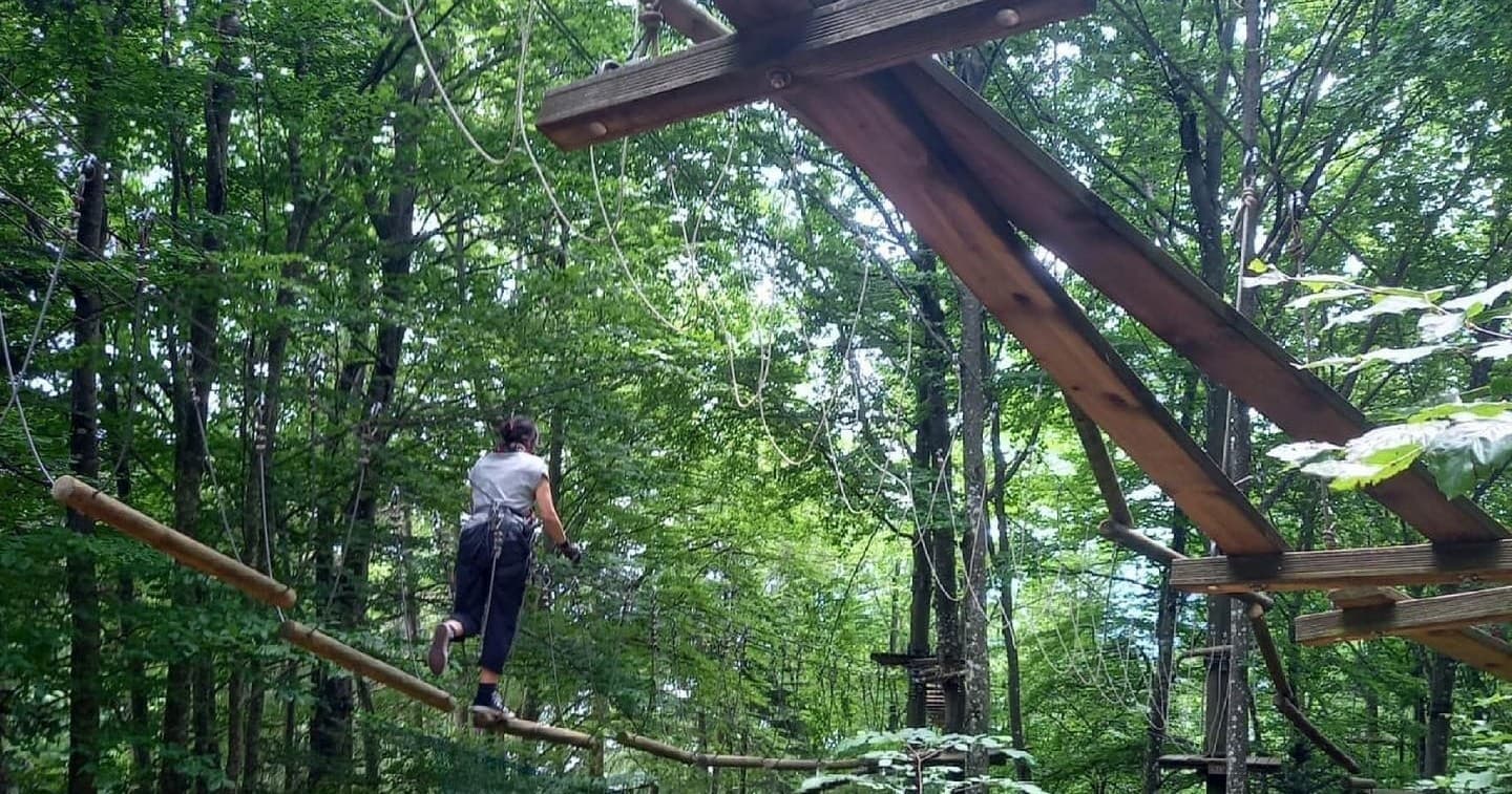 Outdoor Adventure at Parc Aventure Chaumont