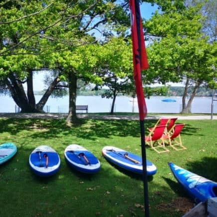 Stand-Up Paddling Basics with WikiWakiWu at Ammersee