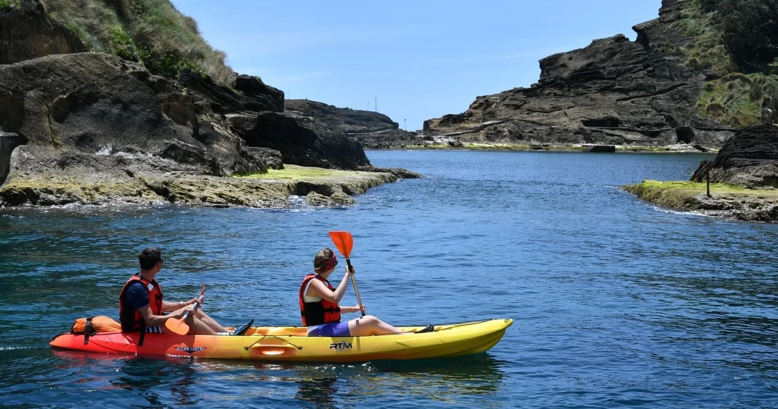 Kayaking Adventure at Vila Franca Islet with OceanEye Azores