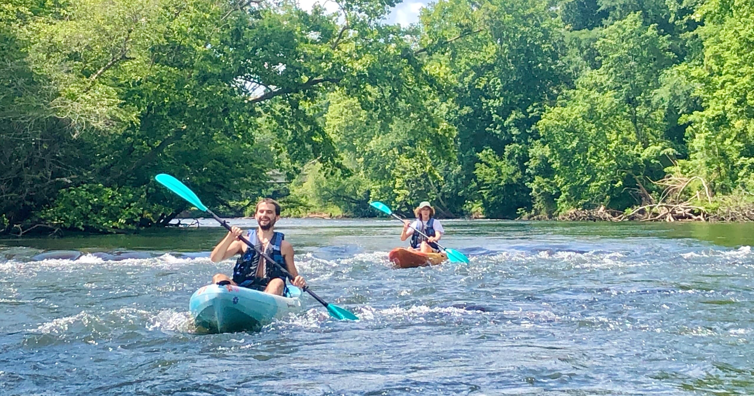 Guided Paddle Trip from Lloyd Shoals to Popper's, Georgia