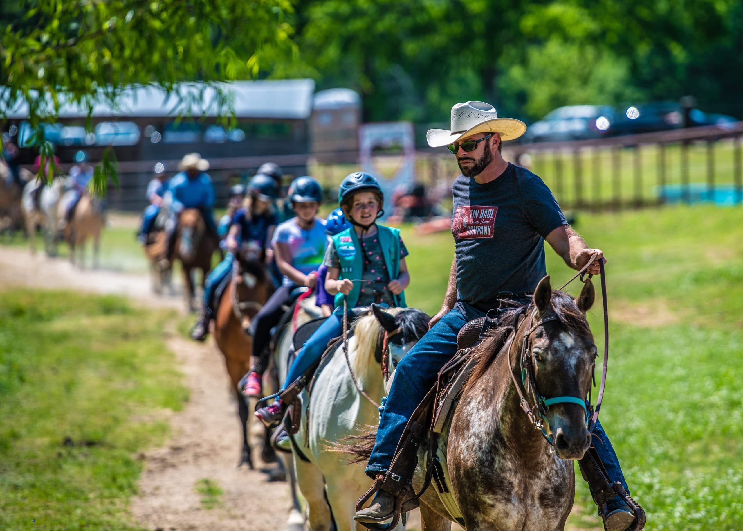 Outdoor Horseback Ride at Shelby Farms Stables in Memphis
