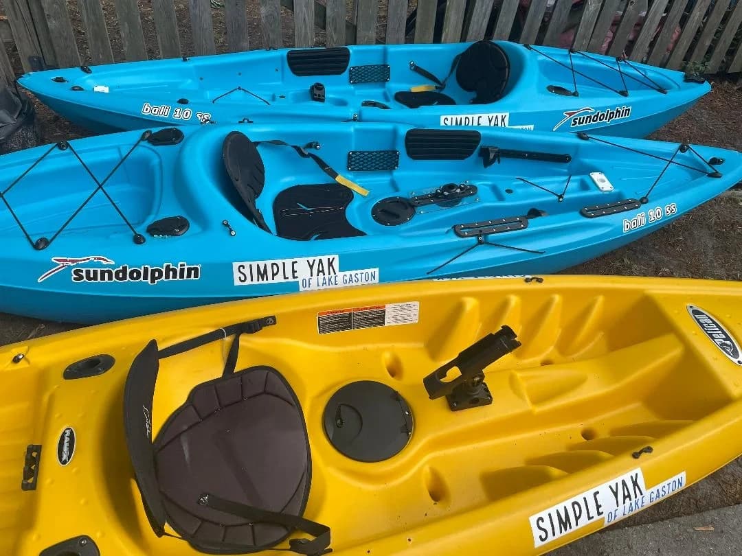 Water Activities at Simple Yak of Lake Gaston