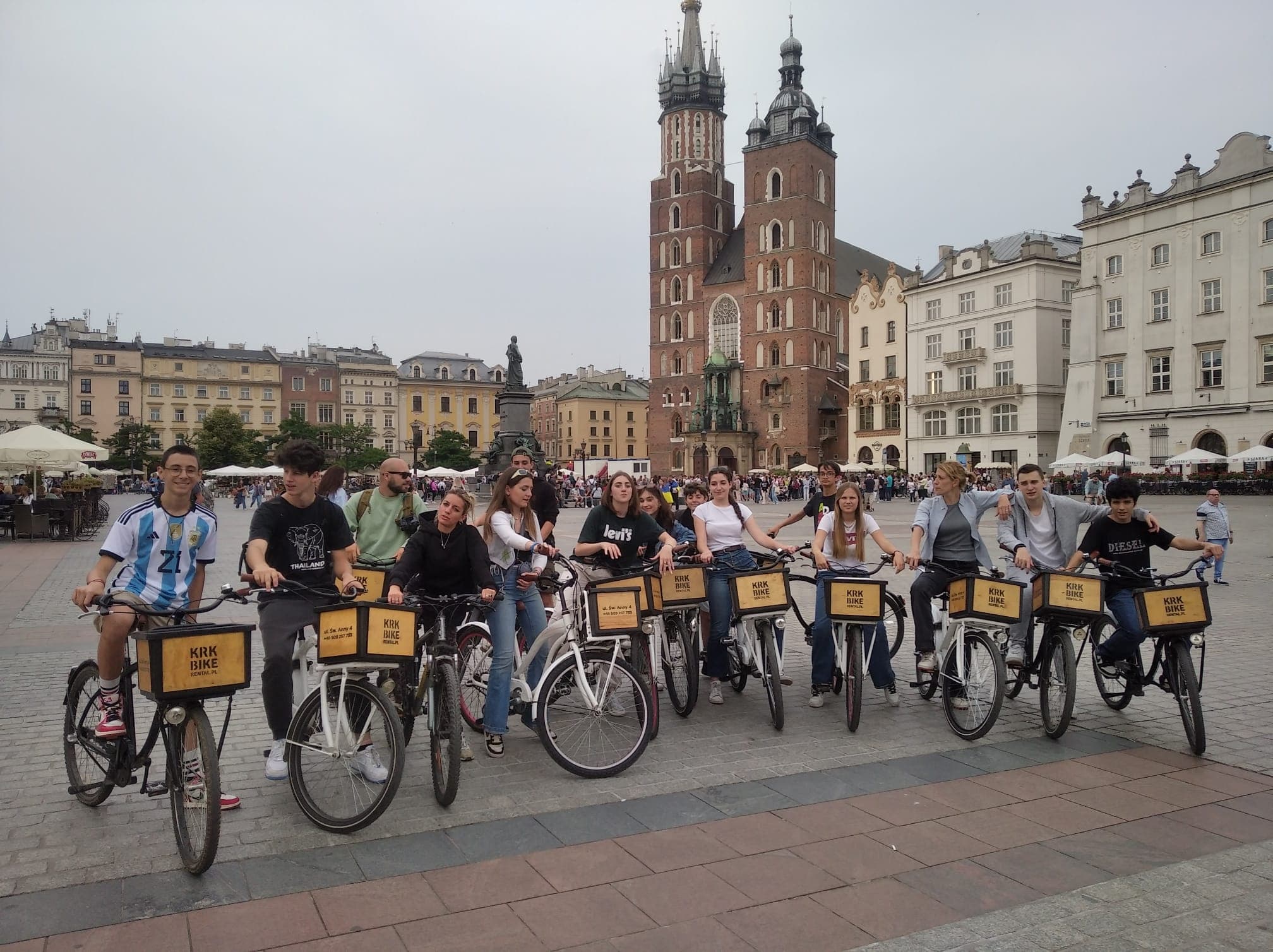 Krakow Old Town Bike Tour by V&G COMPANY: City Sightseeing in Poland