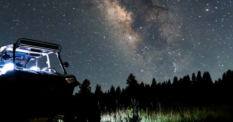 12 Hour Self-Guided Night Ride in Danbury, Wisconsin