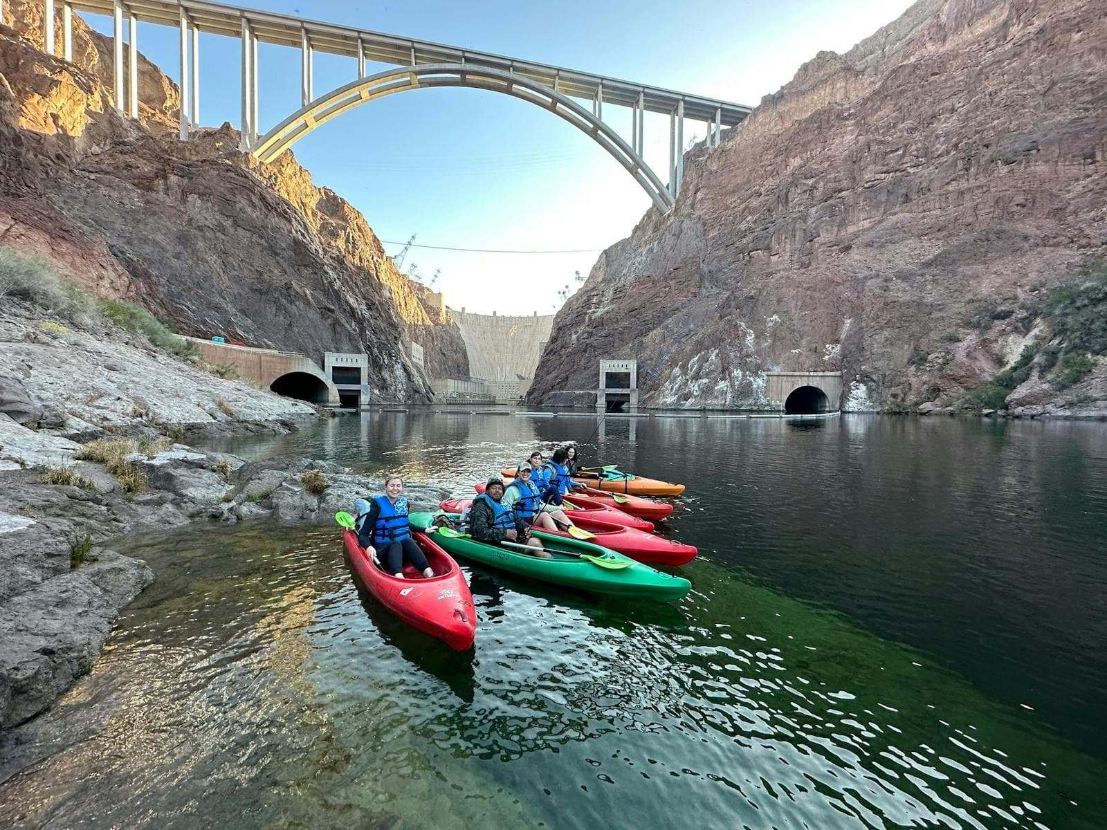 2 Night Hoover Dam Kayaking & Camping Trip in Nevada