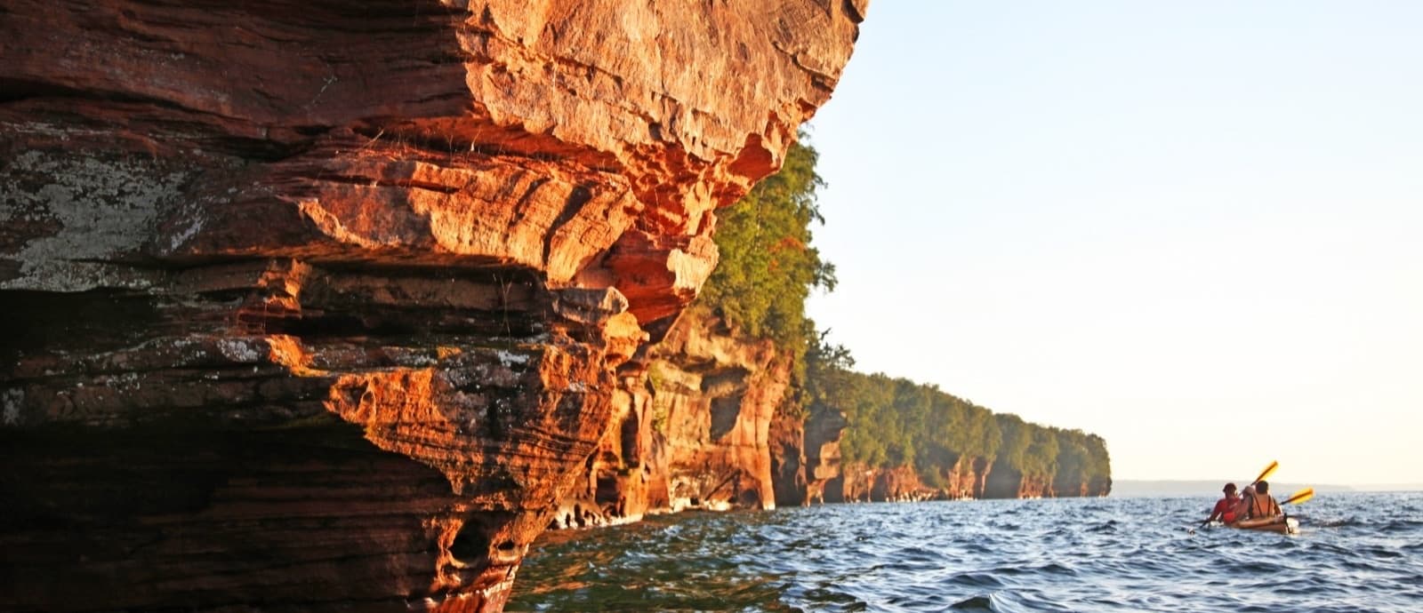 Apostle Islands Base Camp and Kayak Tour: Sea Caves, Falls & Lake Superior Sunsets