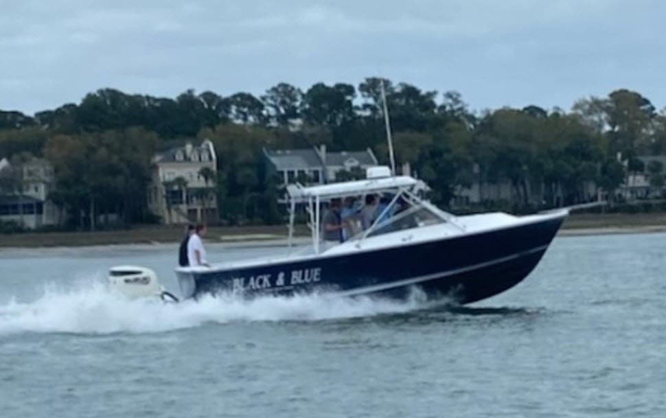Hooking Red Snapper off Hilton Head: Full Day Charter with Captain Stratton