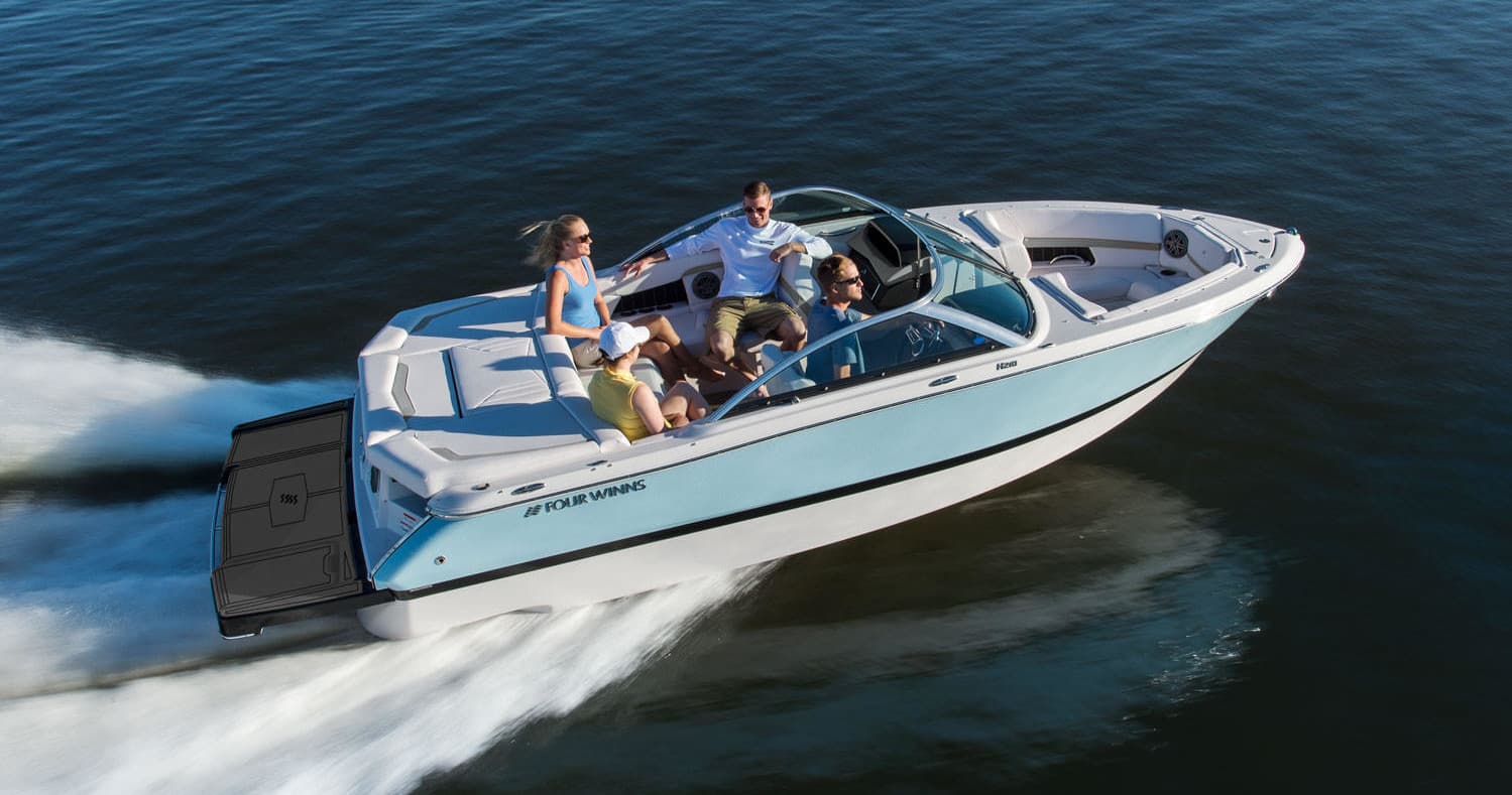 Comfort and Power on the Water: Exploring South Lake Tahoe Aboard the Four Winns 210