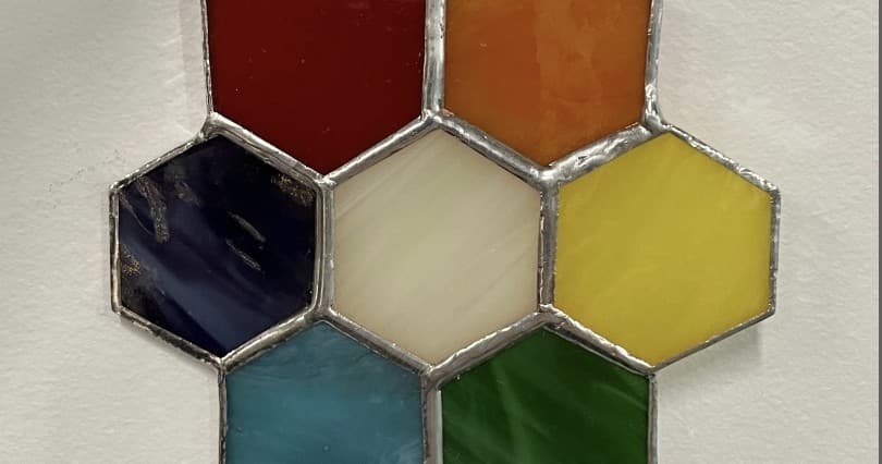 Make Stained Glass Ornaments in Santa Fe: 1-Hour Honeycomb Workshop