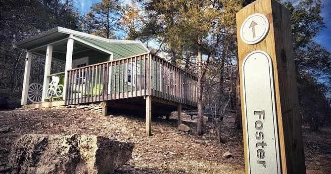 Mini Cabin Retreat with Eureka Springs Parks and Recreation in Arkansas