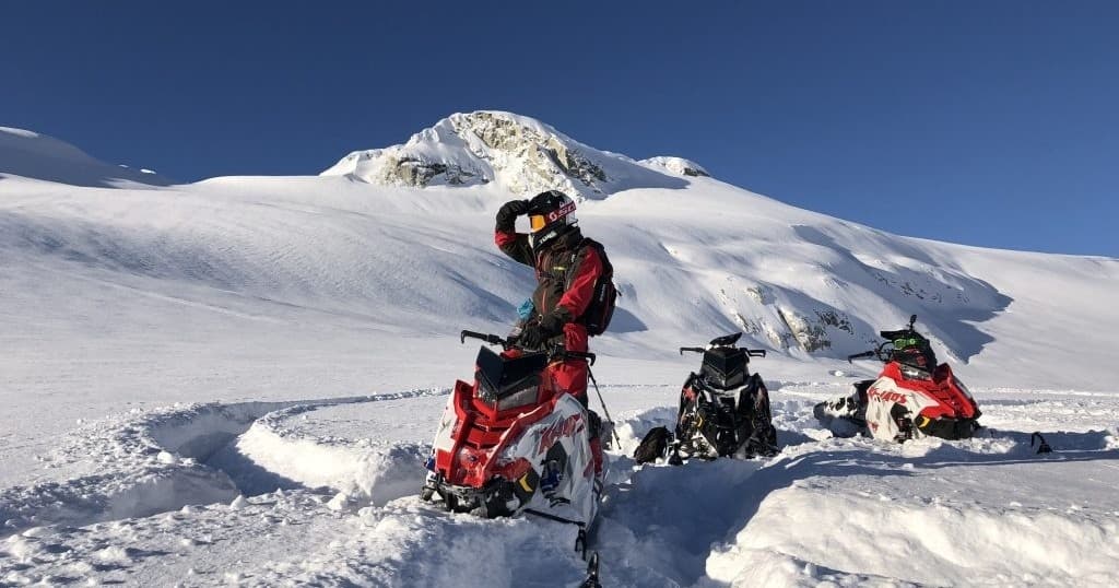 Thrilling Half-Day Backcountry Snowmobile Tour in Pemberton’s Coastal Mountains