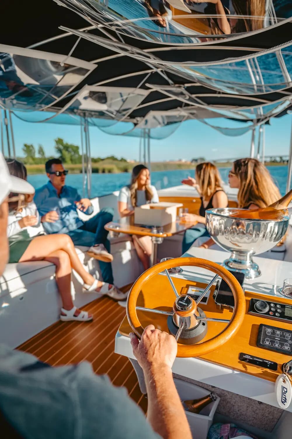 Napa River Private Duffy Cruise: 75-Minute Electric Boat Experience in Napa Valley photo 3