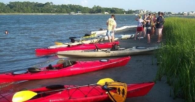 Explore Folly Beach: 2 Hour Kayak Rental for All Skill Levels