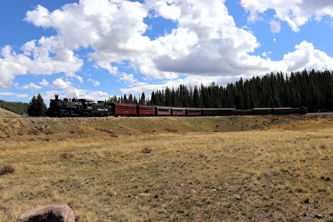 Scenic Train Ride with Cumbres & Toltec Scenic Railroad in Antonito