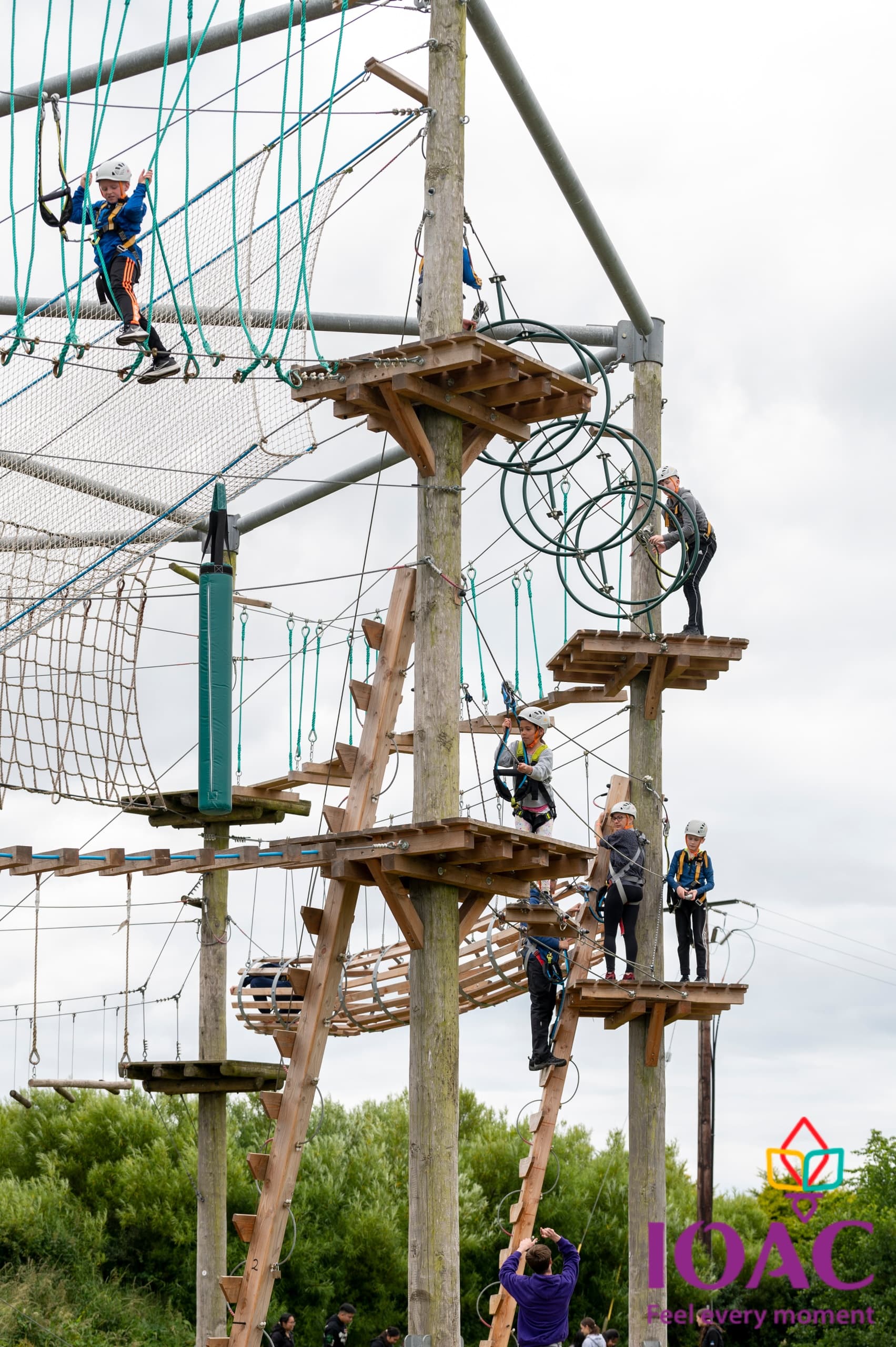 High Ropes Tagoat Wexford: 1-Hour Aerial Course for Ages 8+ photo 2