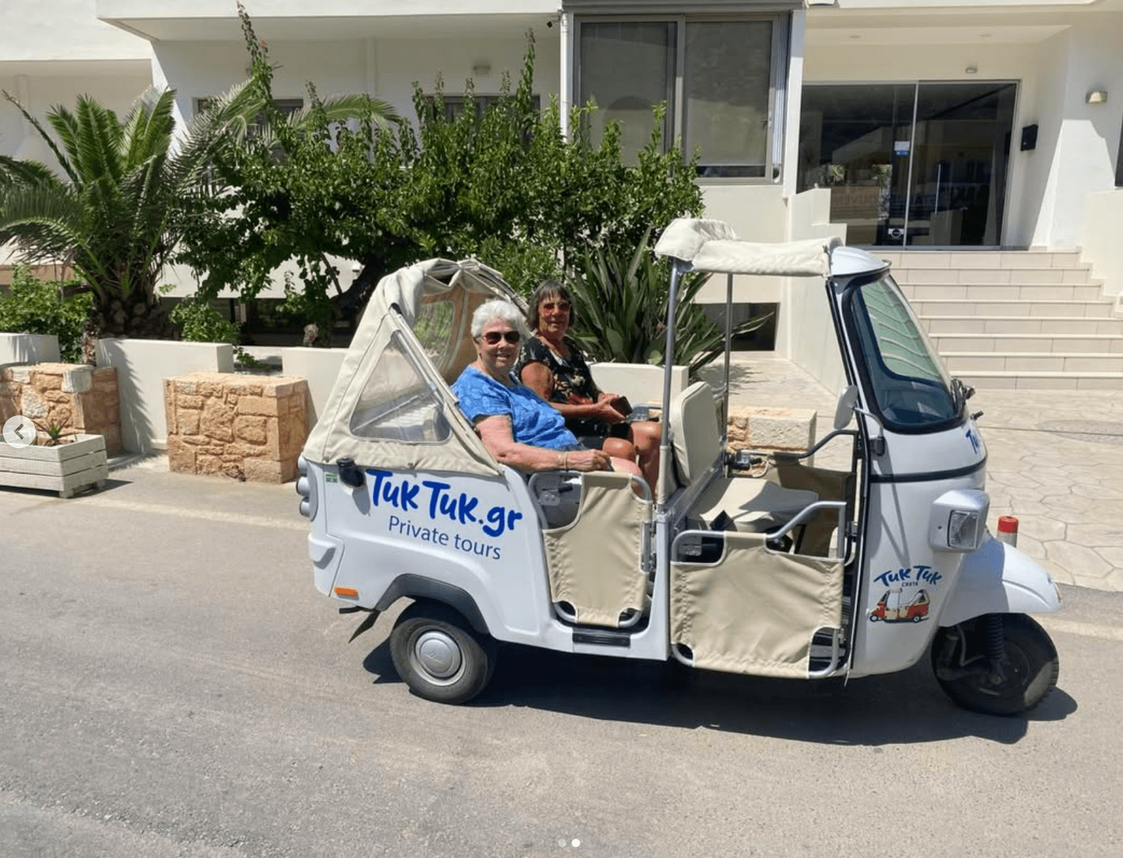 Land Adventures: Tuk Tuk Malia Experience in Crete