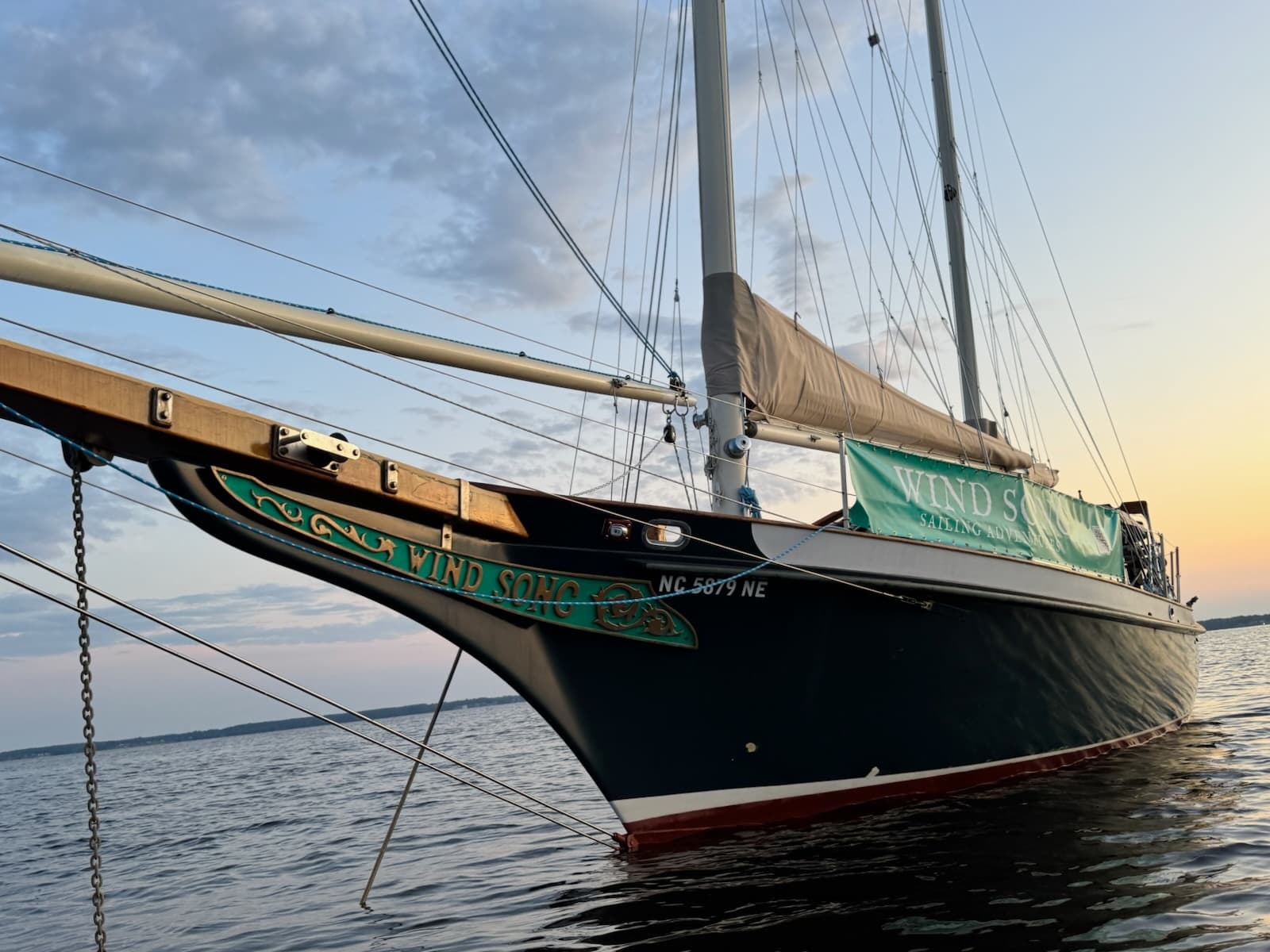 Full Day Sailing with Wind Song Sailing Adventures in New Bern