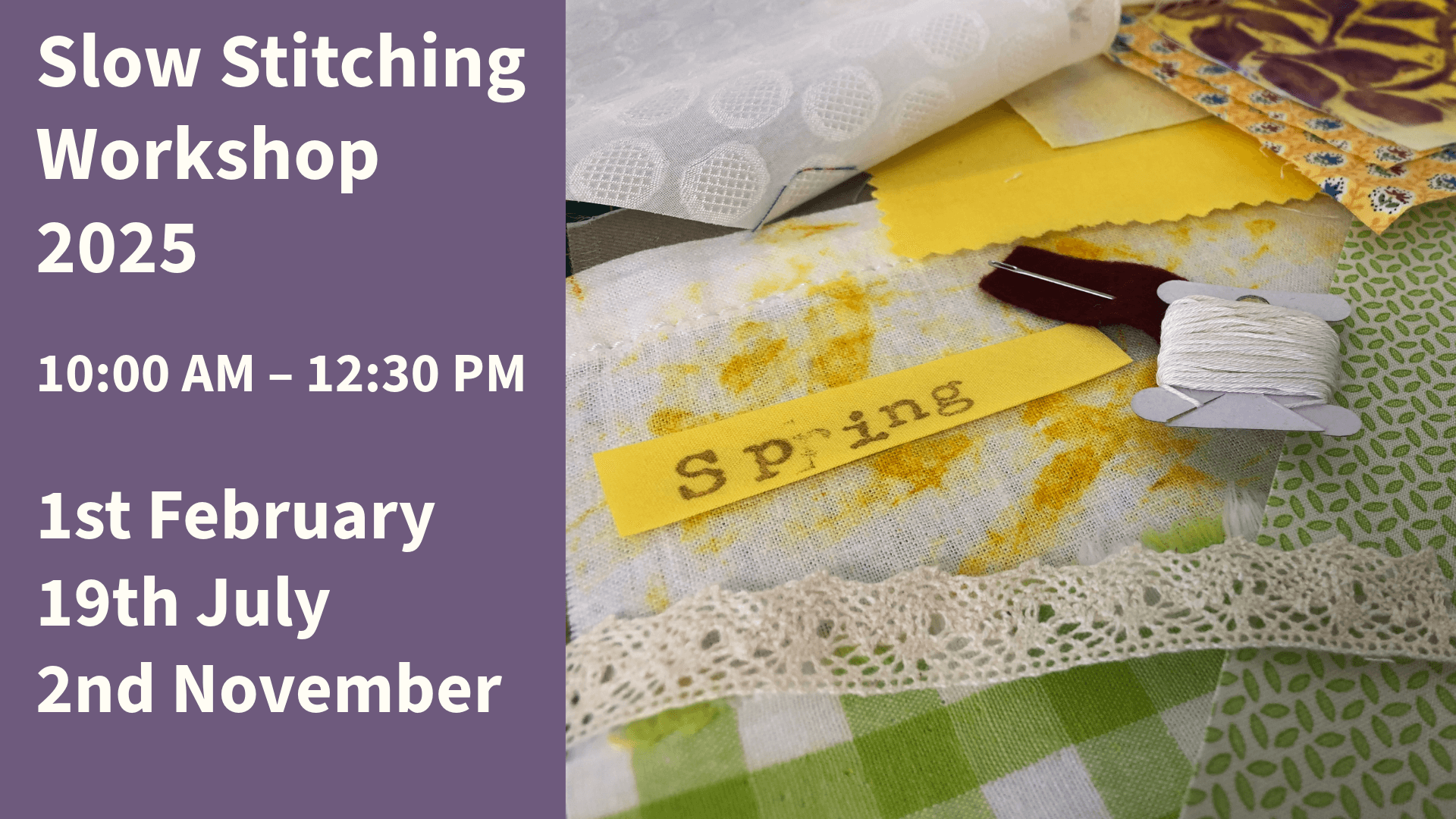 Outdoor Crafting & Textile Art at Solsgirth Home Farm