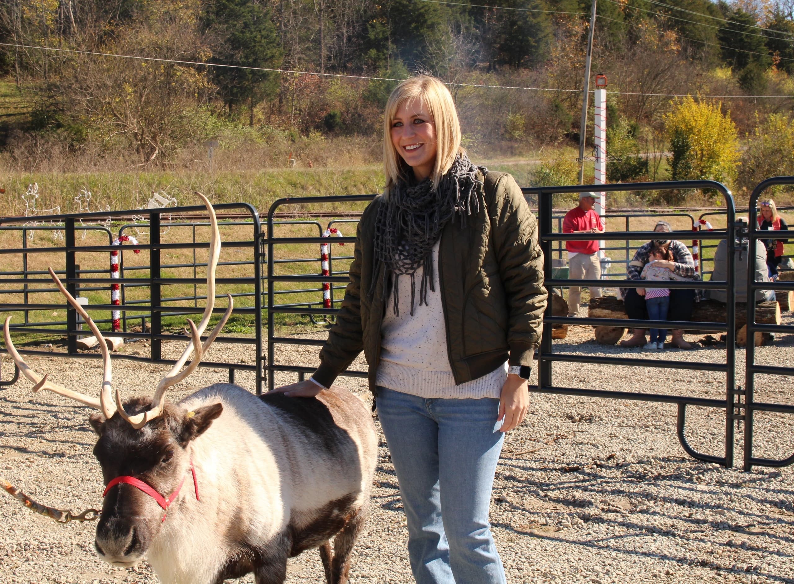 Reindeer Encounters at Whitetail Acres Tree Farm