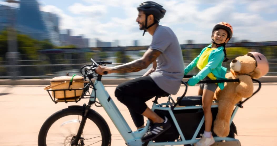 Traverse City Family Cargo E-Bike Rentals in Leelanau County