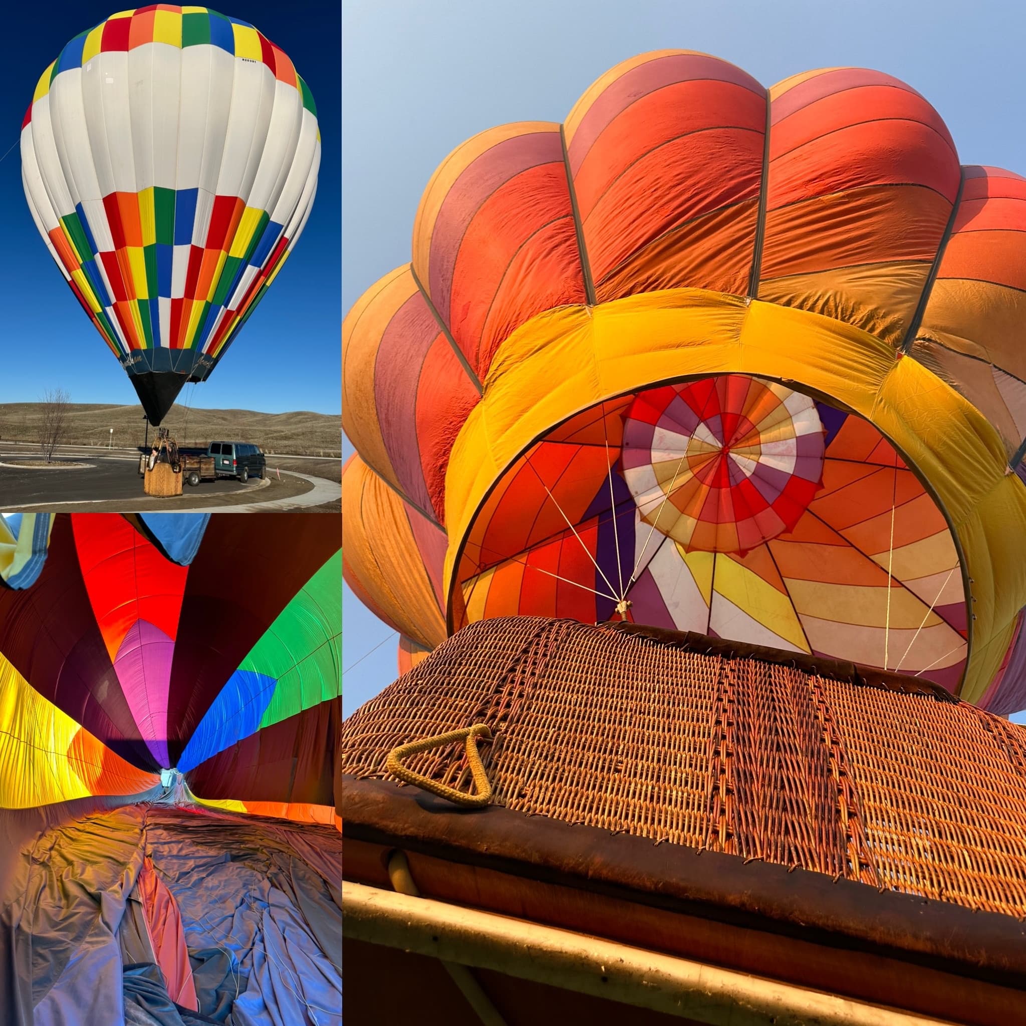 Private Hot-Air Balloon Flights for Engagements and Weddings Over Eagle, Idaho photo 1