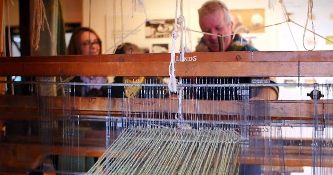 Land Adventures at Woolcraft Demonstration in Connemara