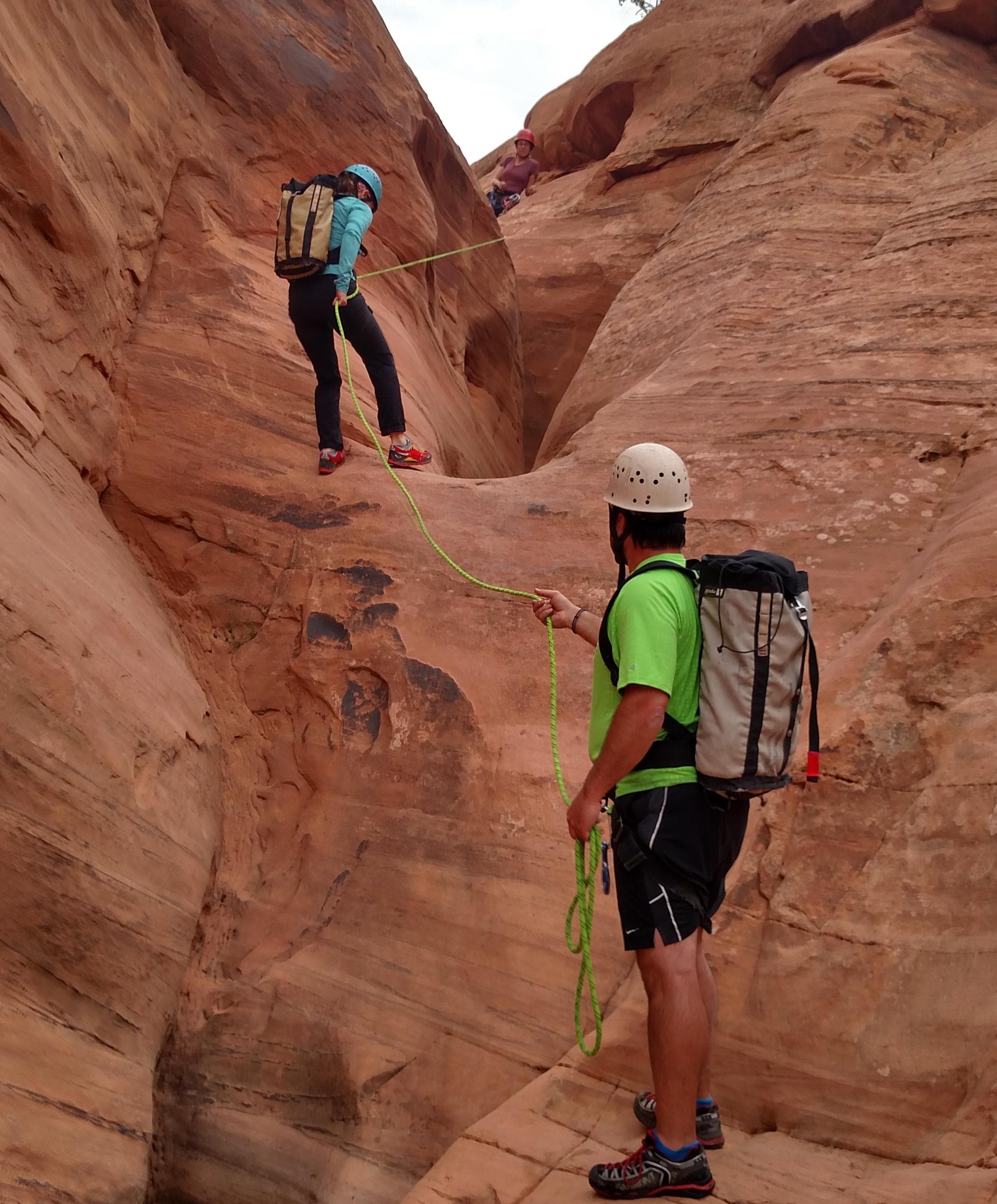 Canyoneering & Hiking at Zig Zag Canyon | Desert Highlights