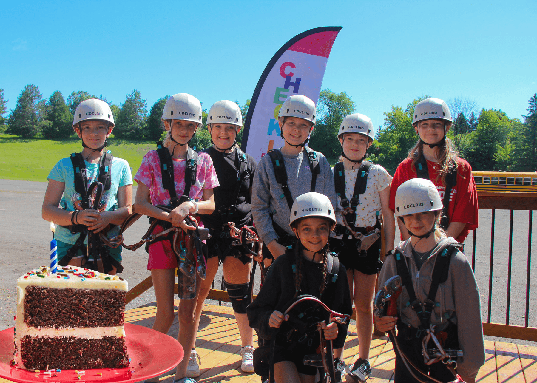 Outdoor Adventure Party at Treetop Eco-Adventures