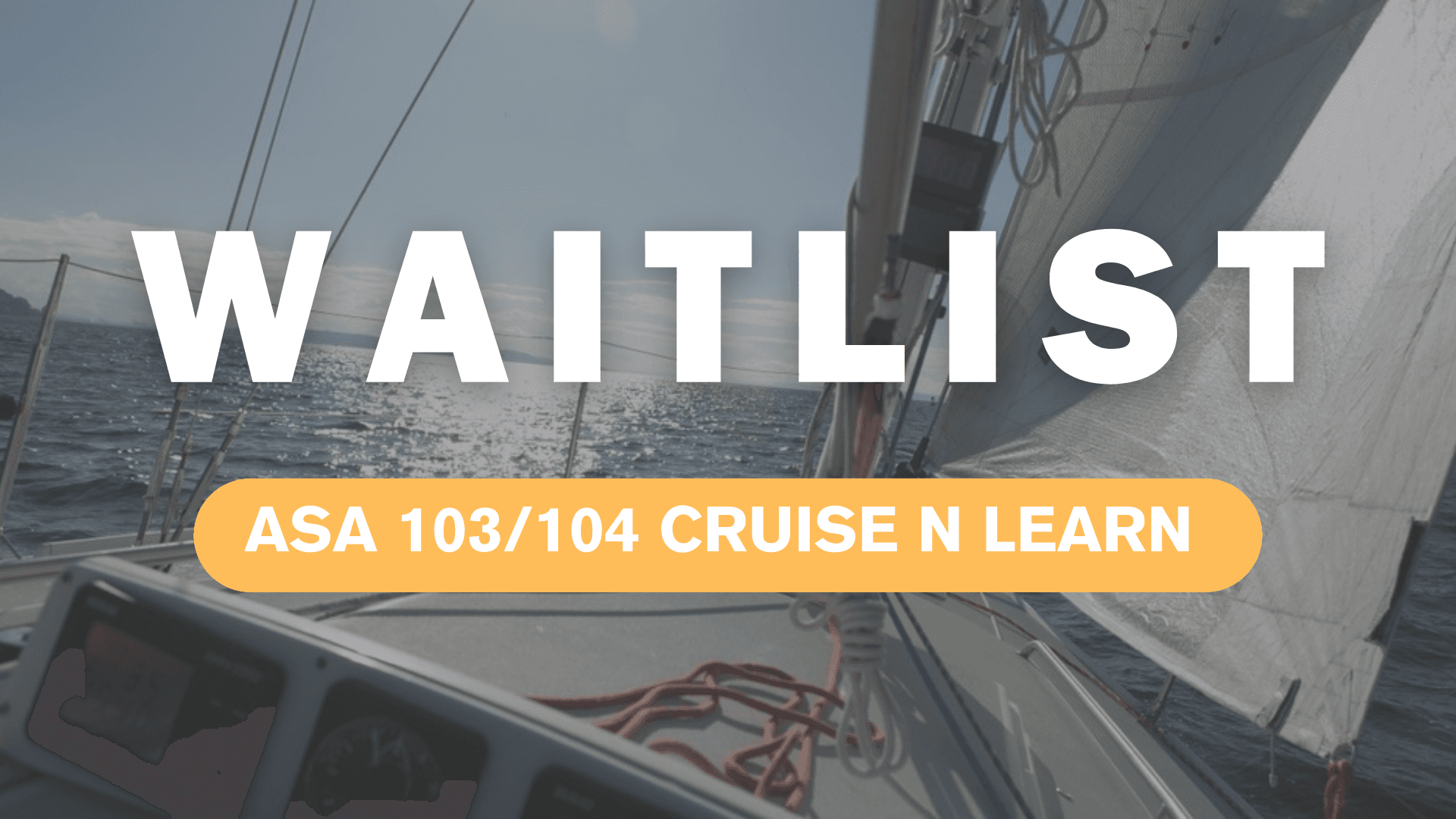 ASA 103/104 Combo Sailing Waitlist in Seattle, WA