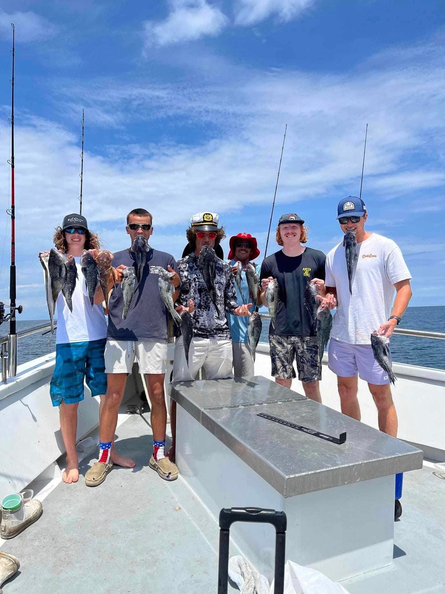 Water Activities & The Ocean Princess Wreck Fishing Trip