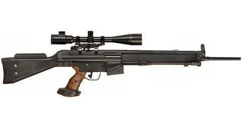 Precision Shooting with H&K SR9 at Battlefield Vegas
